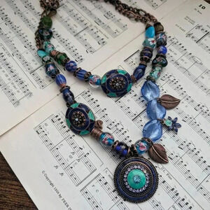 Elegant Multicolor Beaded Necklace